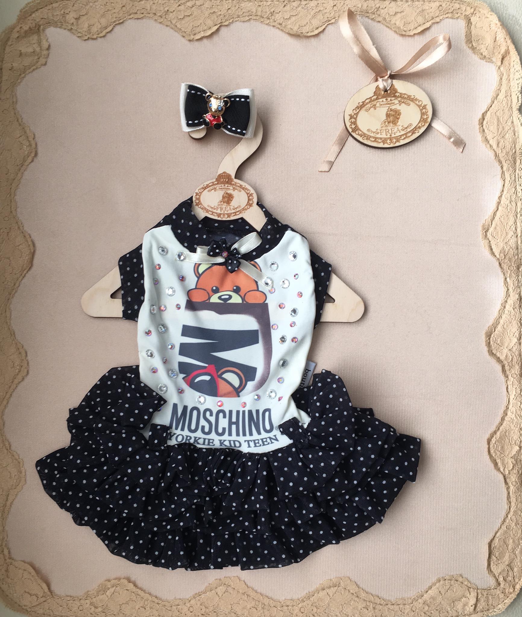 Рокличка и шнолка “My Yorkie Fashion Icon collection by FREA”